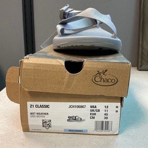 Chaco size 12. Gray